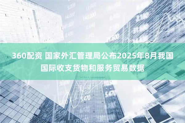 360配资 国家外汇管理局公布2025年8月我国国际收支货物和服务贸易数据